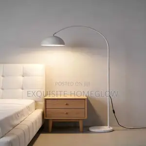 White Arc Floor Lamp Available for Purchase