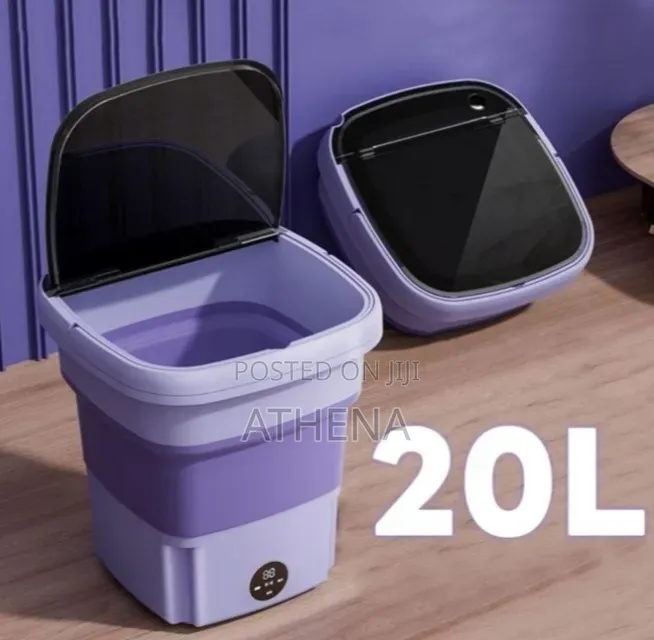 20 Litres Mini Washing Machine Purple Colour
