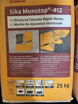 Sika Monotop 412 -25 Kg Concrete Repair Mortar - 25kg