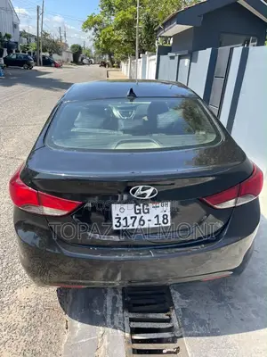 Hyundai Elantra 2013 Black