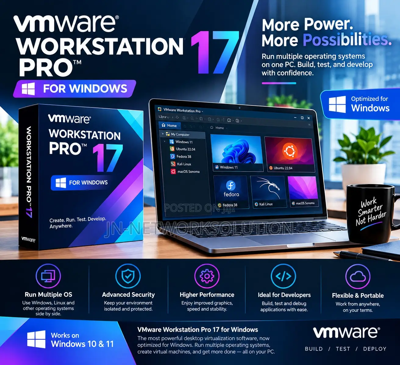 VMWARE WORKSTATION PRO 17 for Windows