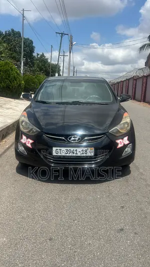 Hyundai Elantra GLS Sedan FWD (1.8L 4cyl 6A) 2013 Black