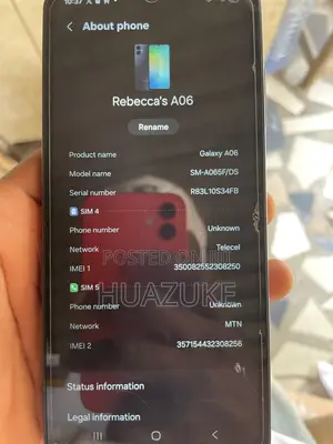 Samsung Galaxy A06 64 GB Blue
