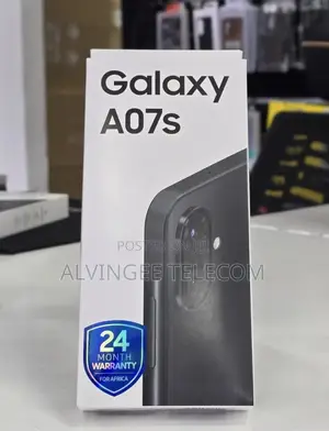 New Samsung Galaxy A07s 64 GB Black