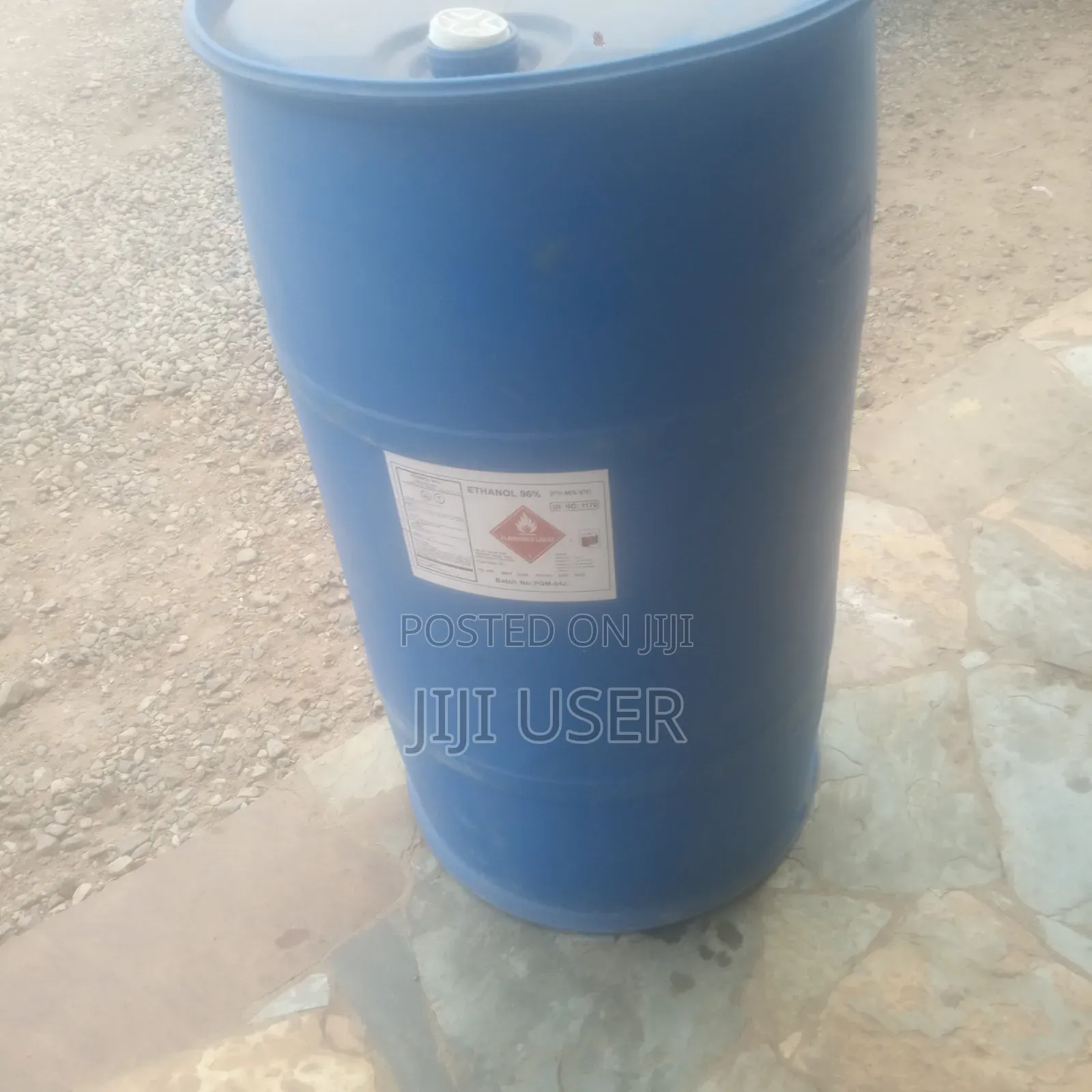 Blue Empty Container Drums