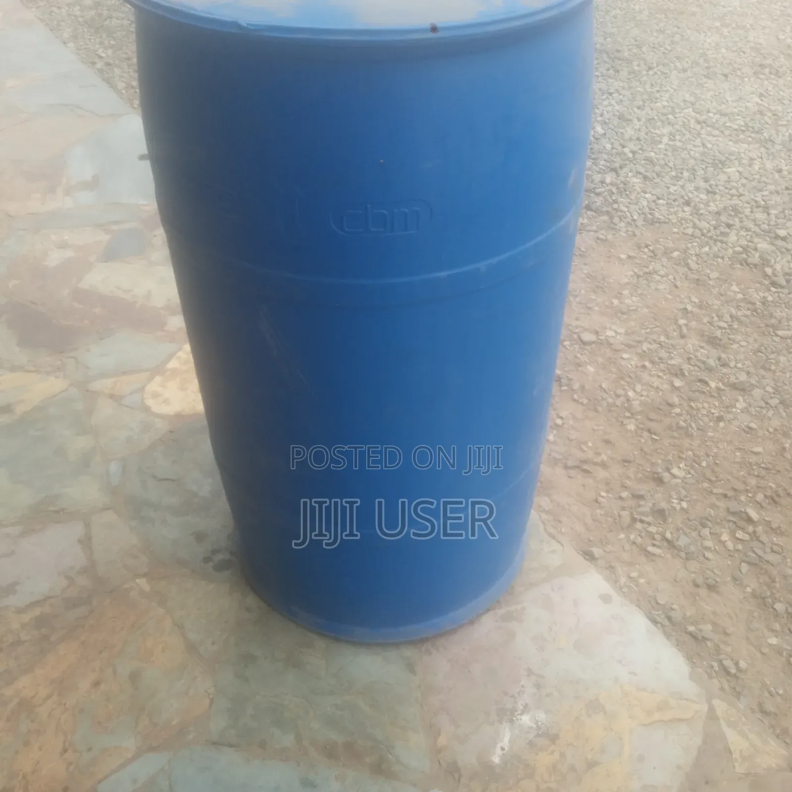 Blue Empty Container Drums