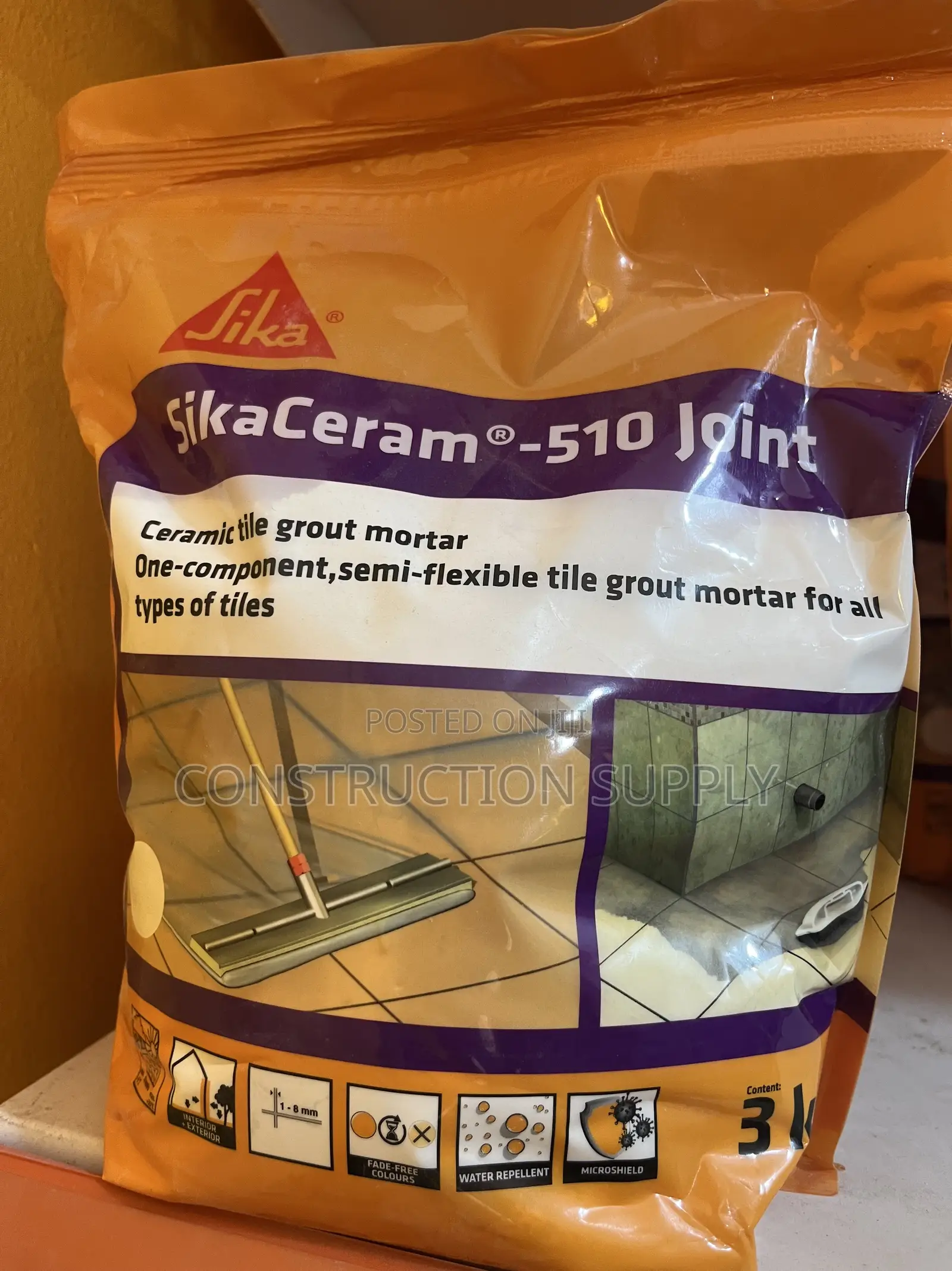 Sikaceram 510 Joint Grout - Tile Grout 3kg