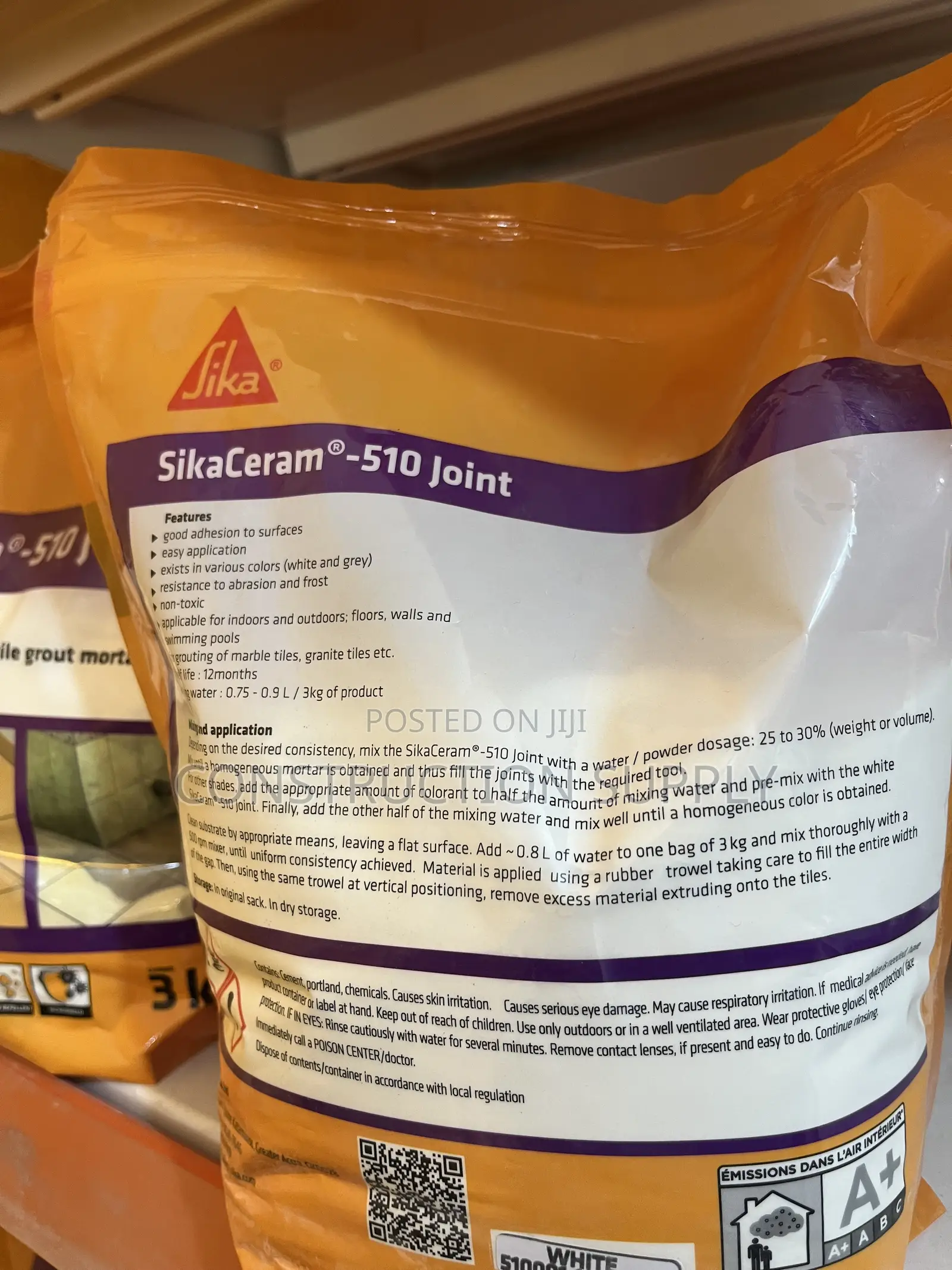 Sikaceram 510 Joint Grout - Tile Grout 3kg