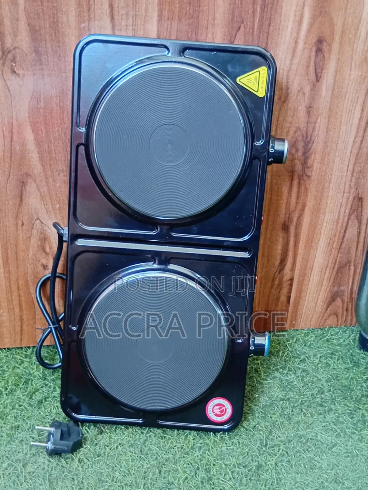 Decakila 1000W Electric Double Burner Everyday Cooking Appliance
