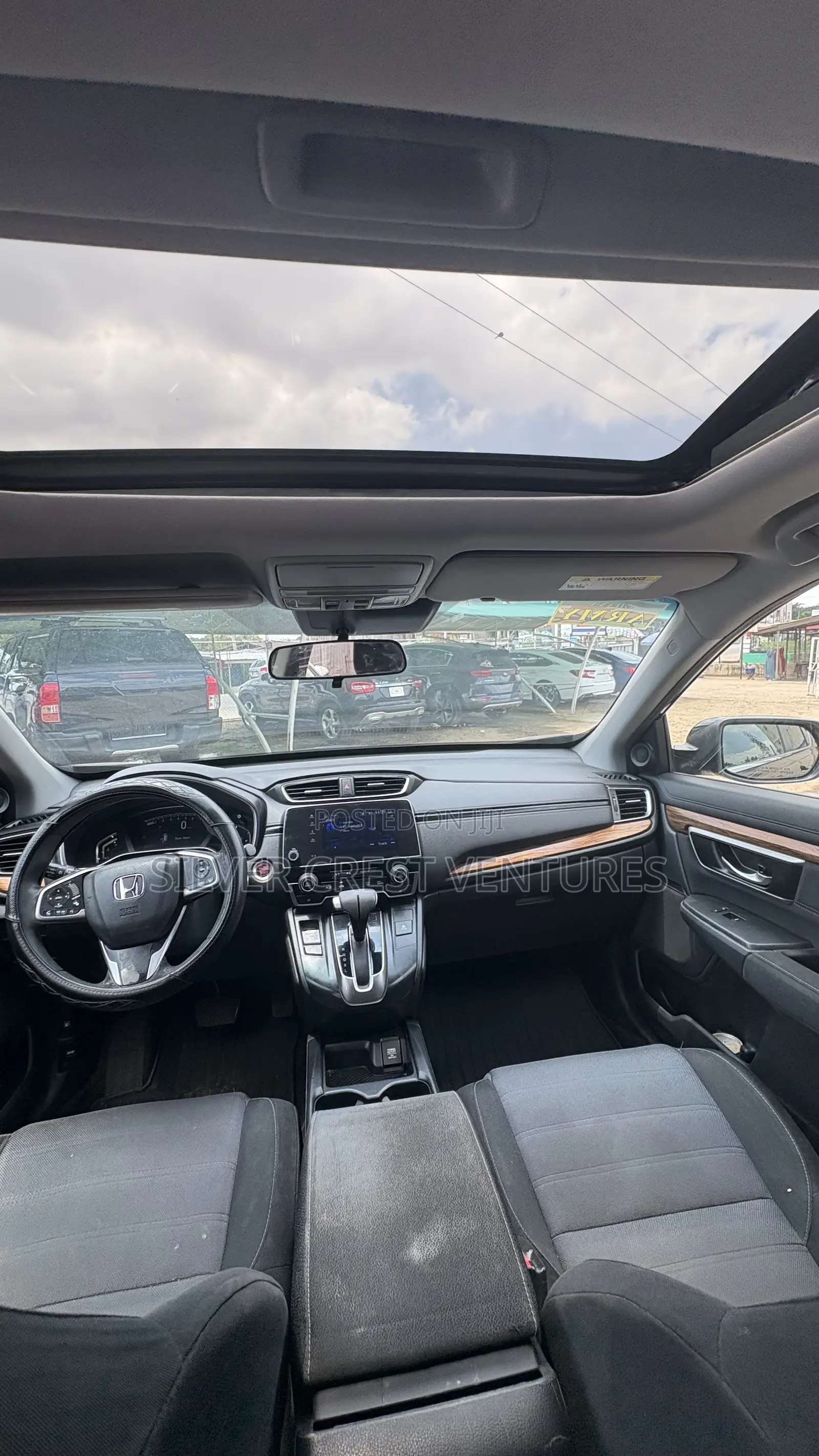 Honda CR-V EX AWD 2018 Black