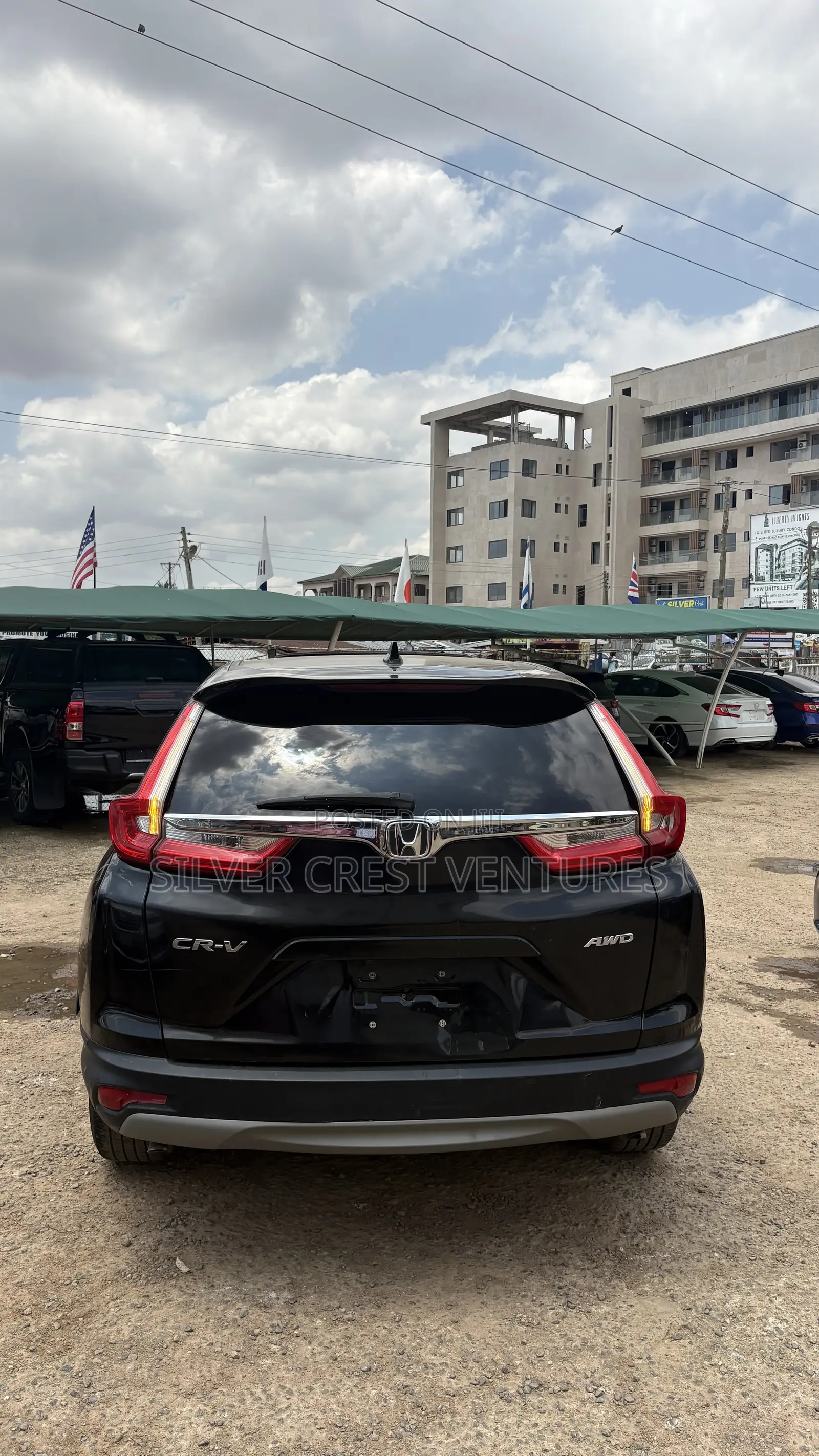 Honda CR-V EX AWD 2018 Black
