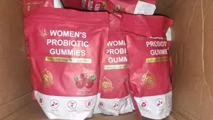 Women's Probiotic Gummies Cranberry Non-Gmo AND Sugar Free