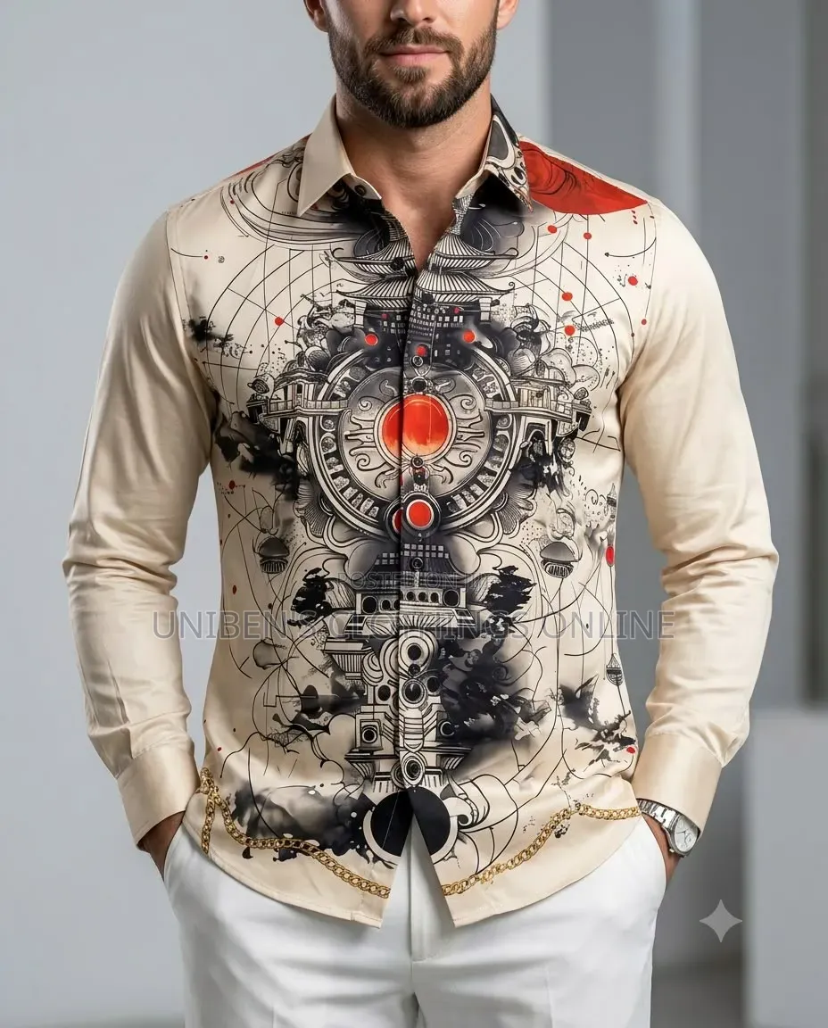 Classic Designer Long Sleeve Shirt