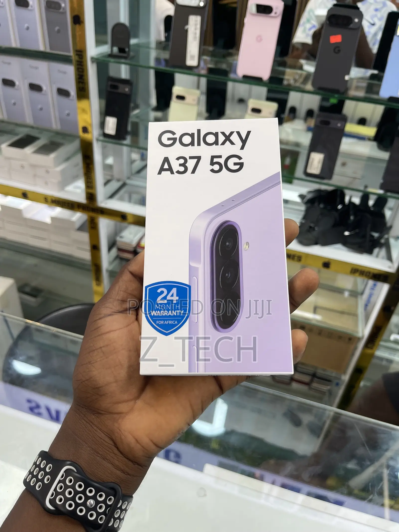 New Samsung Galaxy A37 128 GB Purple