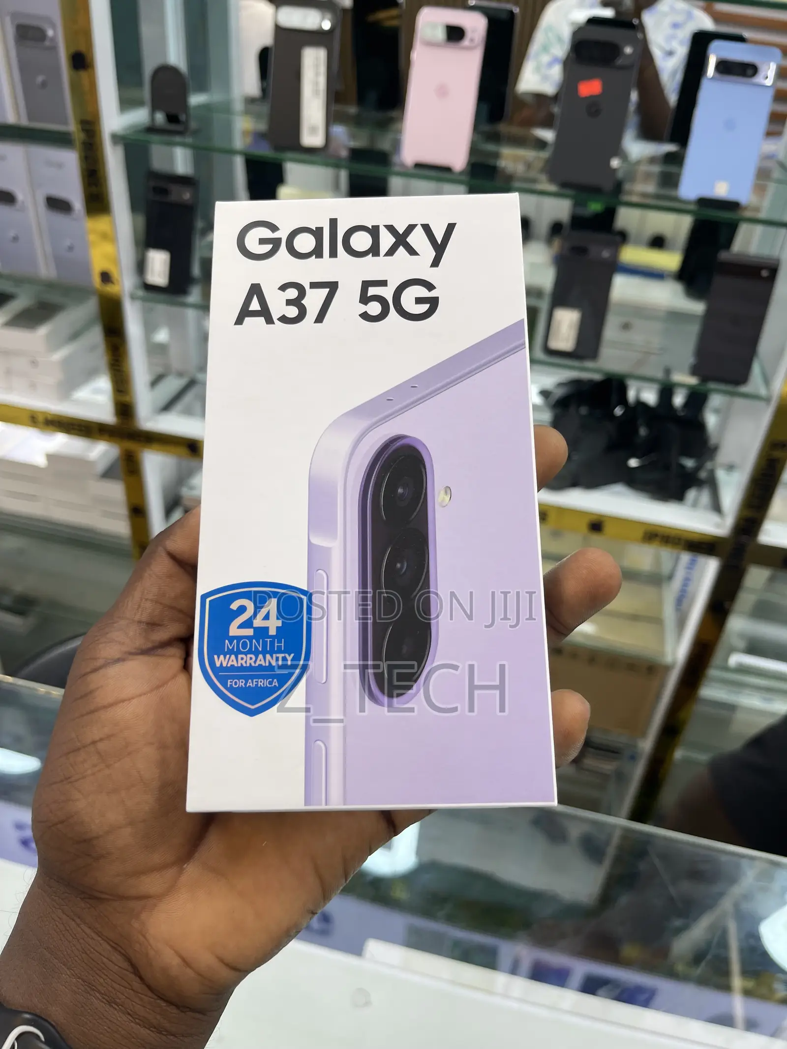 New Samsung Galaxy A37 128 GB Purple