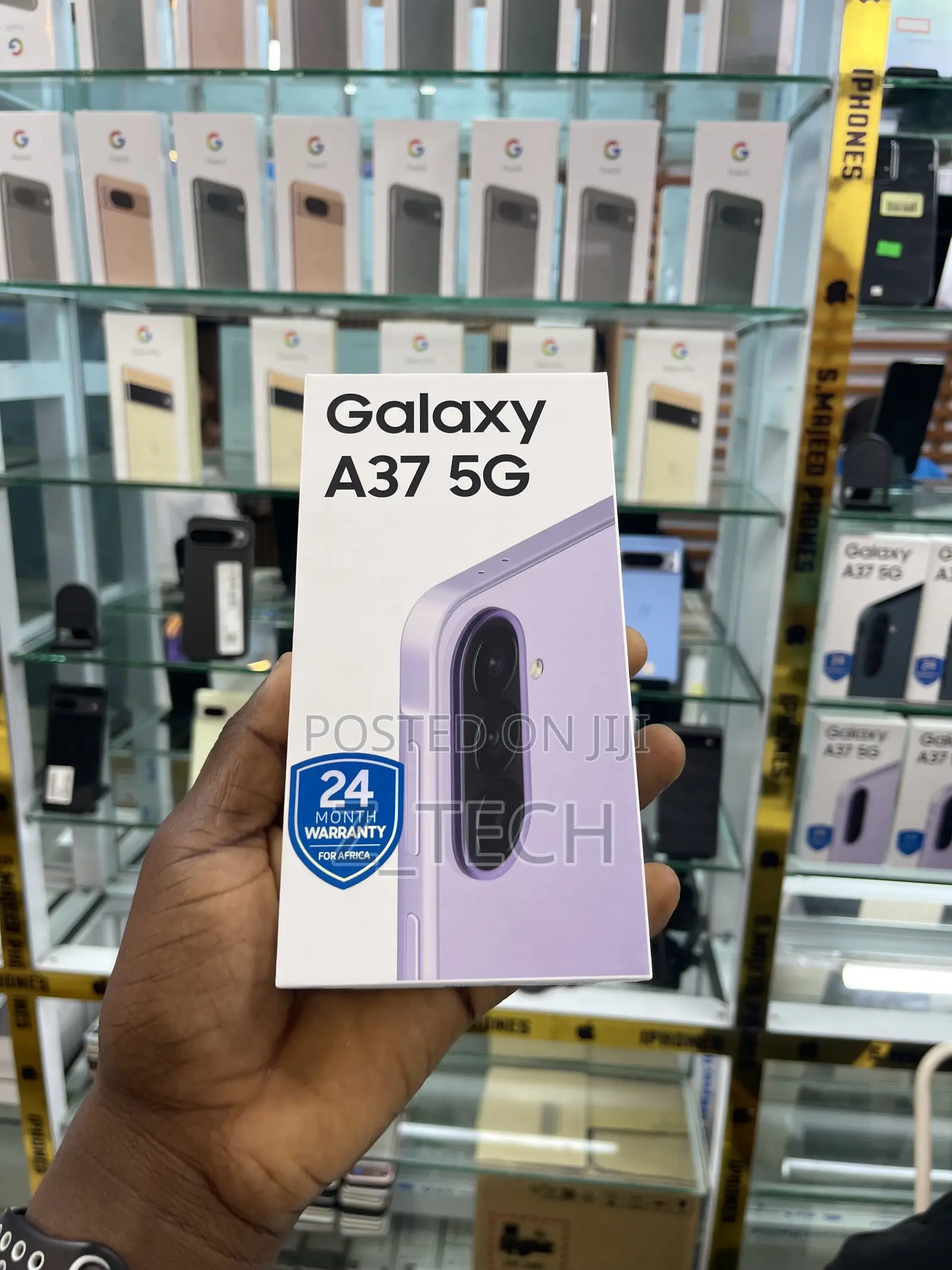 New Samsung Galaxy A37 128 GB Purple