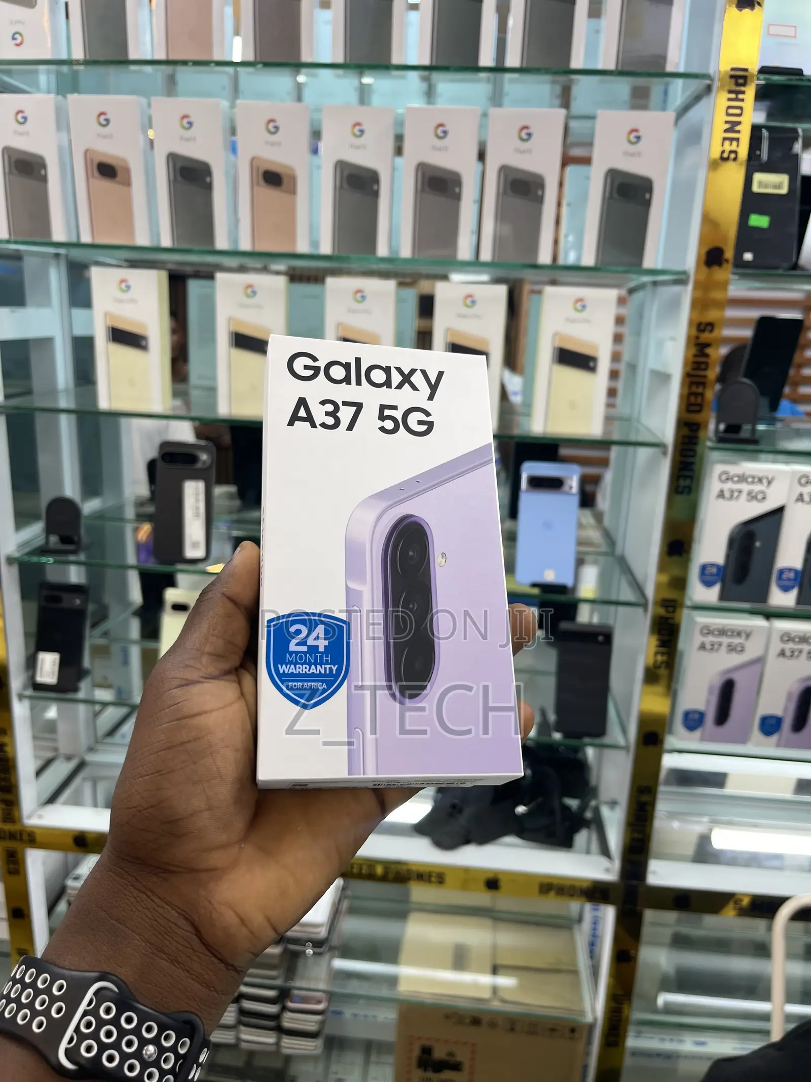 New Samsung Galaxy A37 128 GB Purple