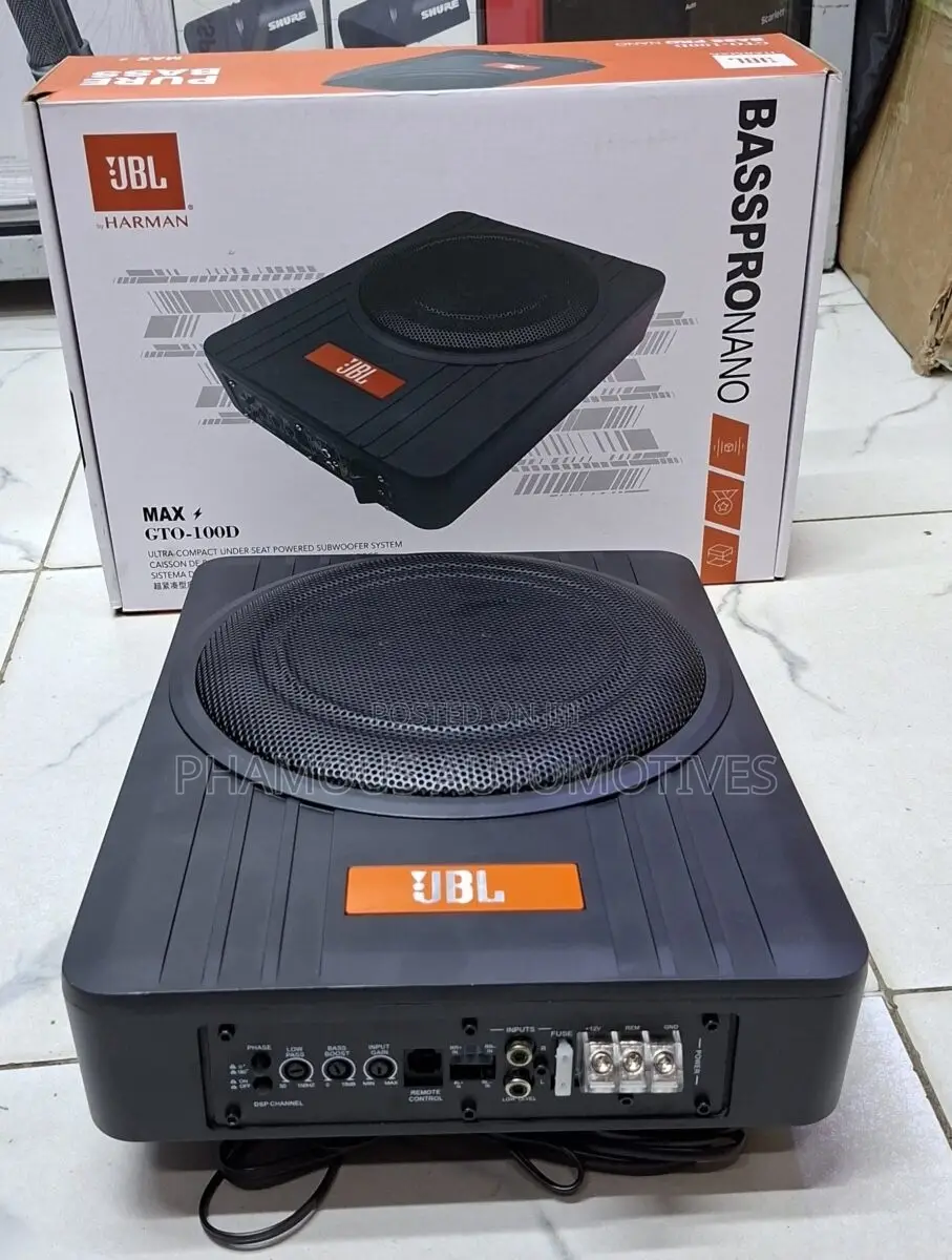 JBL BassPro Under-Seat Subwoofer