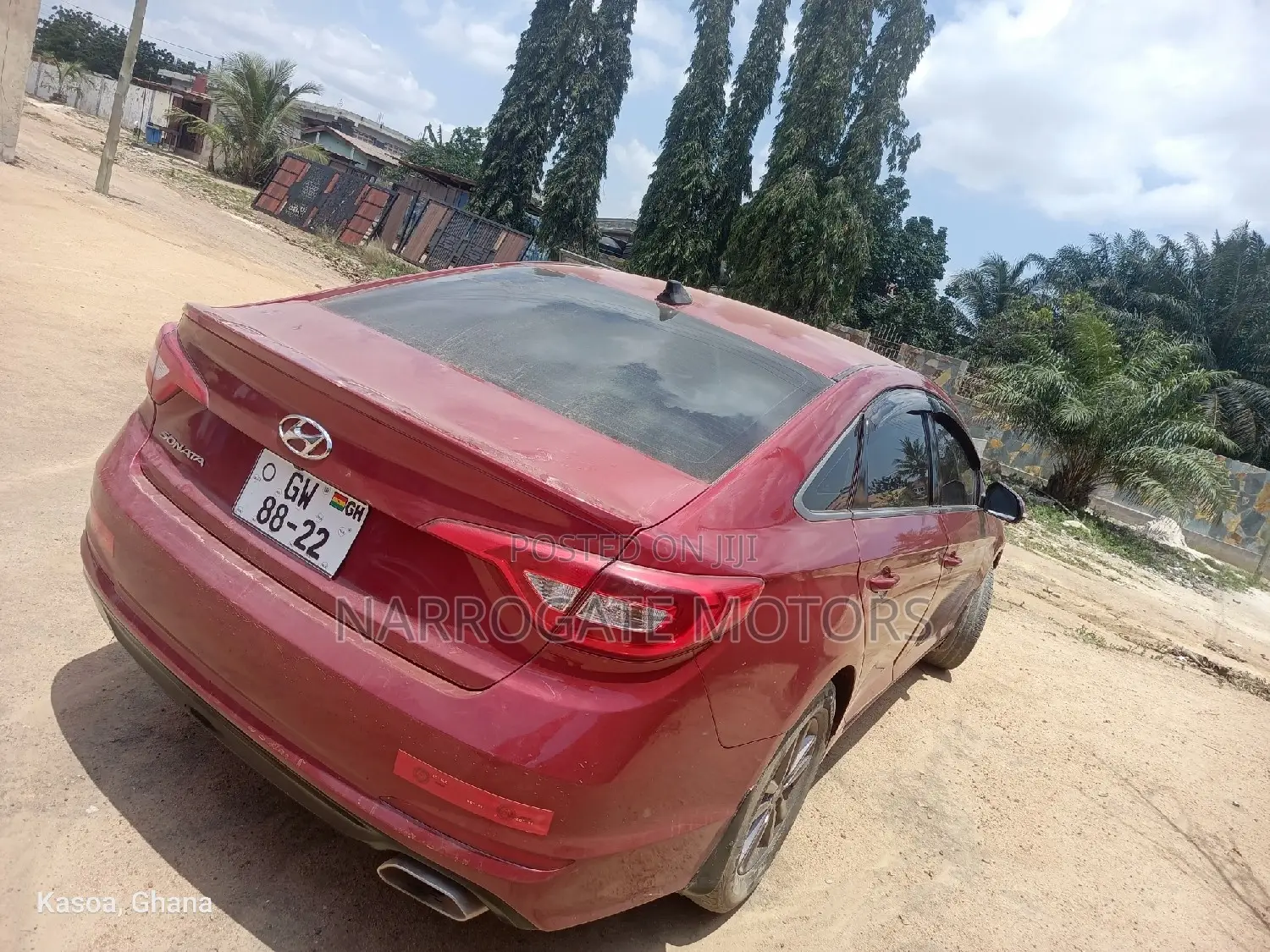 Hyundai Sonata 2017 Red