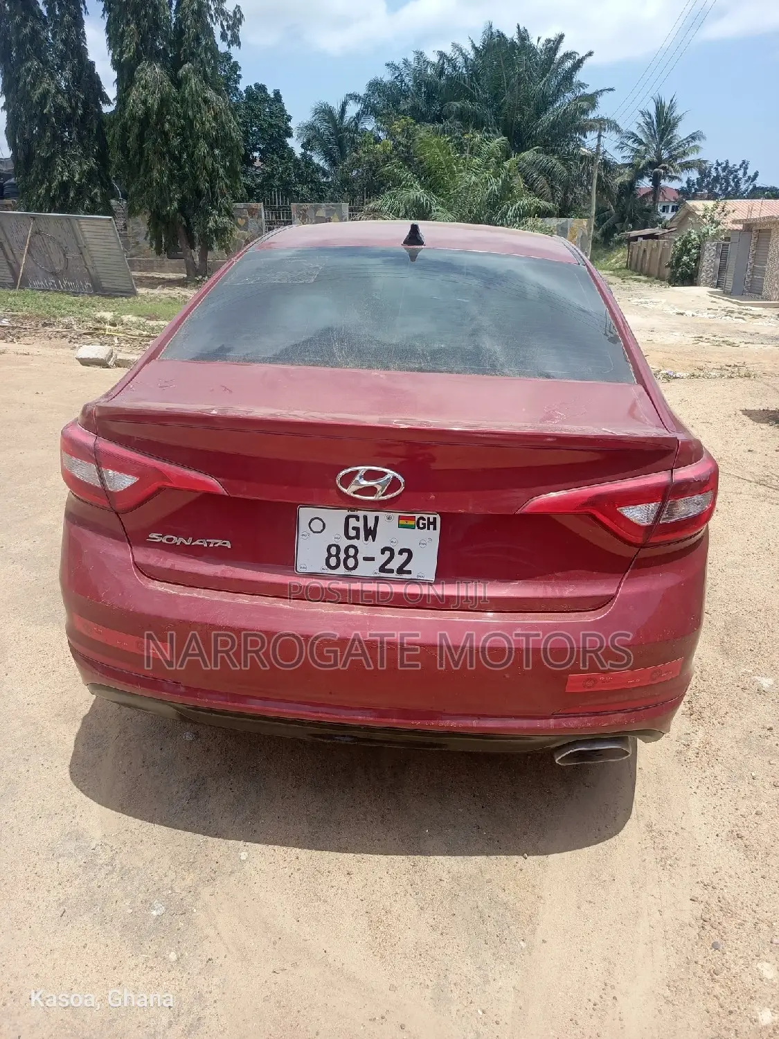 Hyundai Sonata 2017 Red
