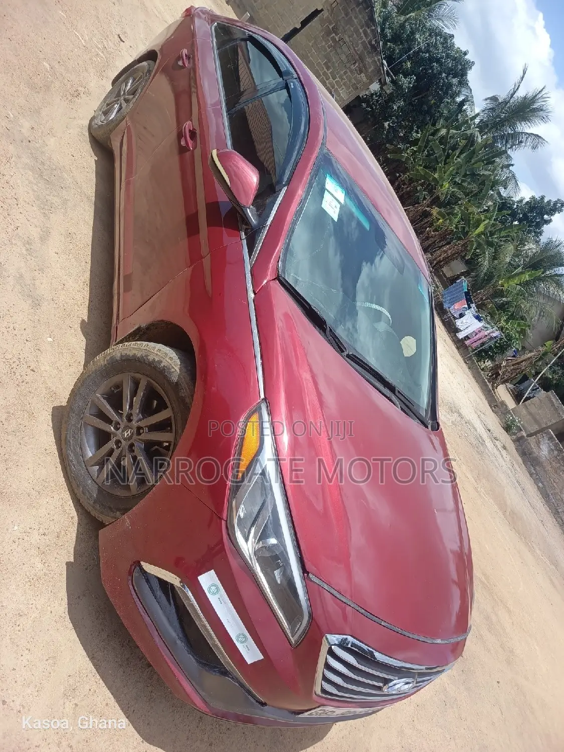 Hyundai Sonata 2017 Red