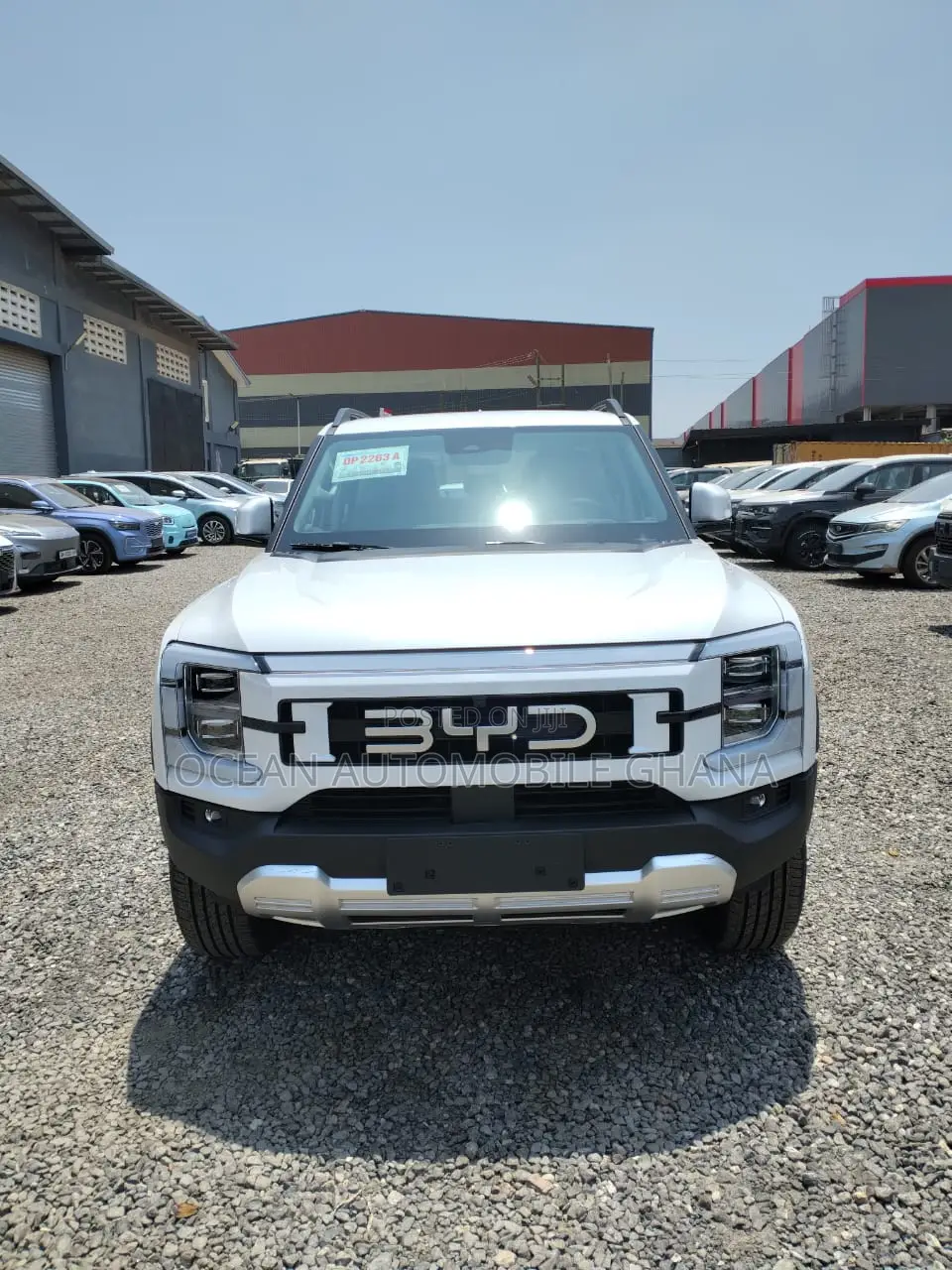 New BYD Shark 6 Shark Pickup 2026 White