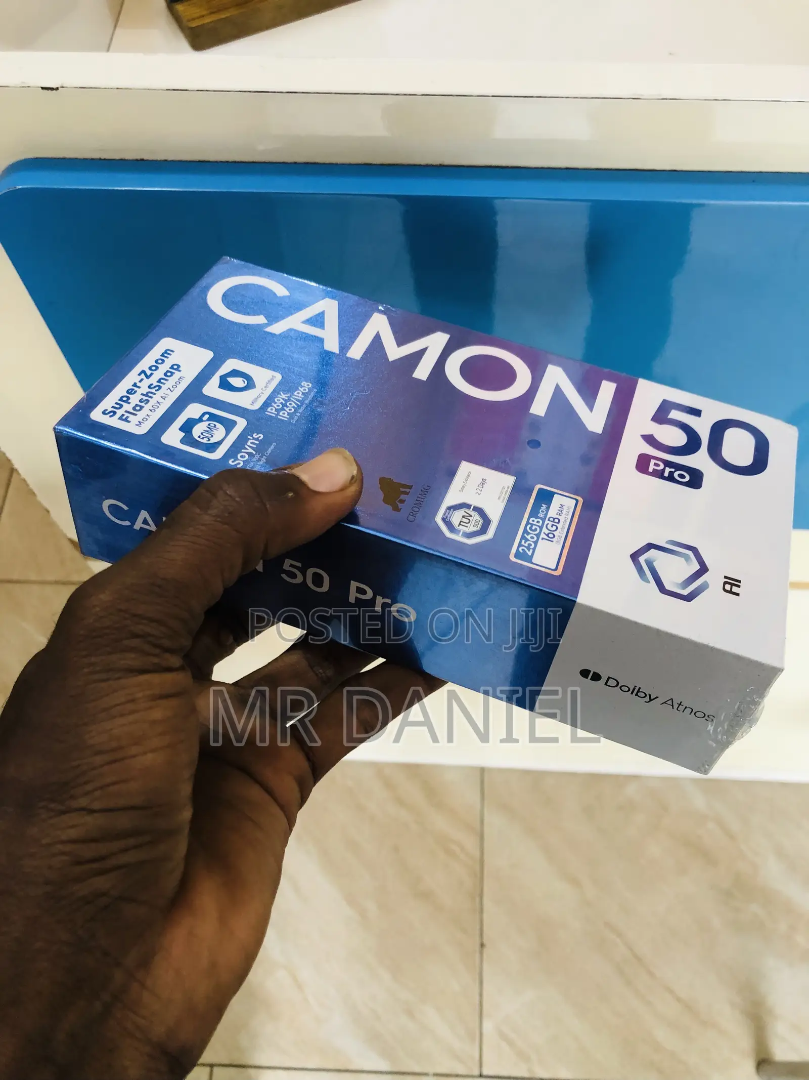 New Tecno Camon 50 Pro 256 GB Black