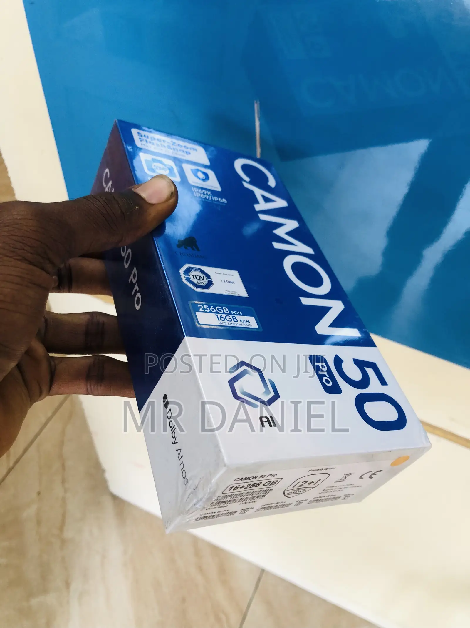 New Tecno Camon 50 Pro 256 GB Black