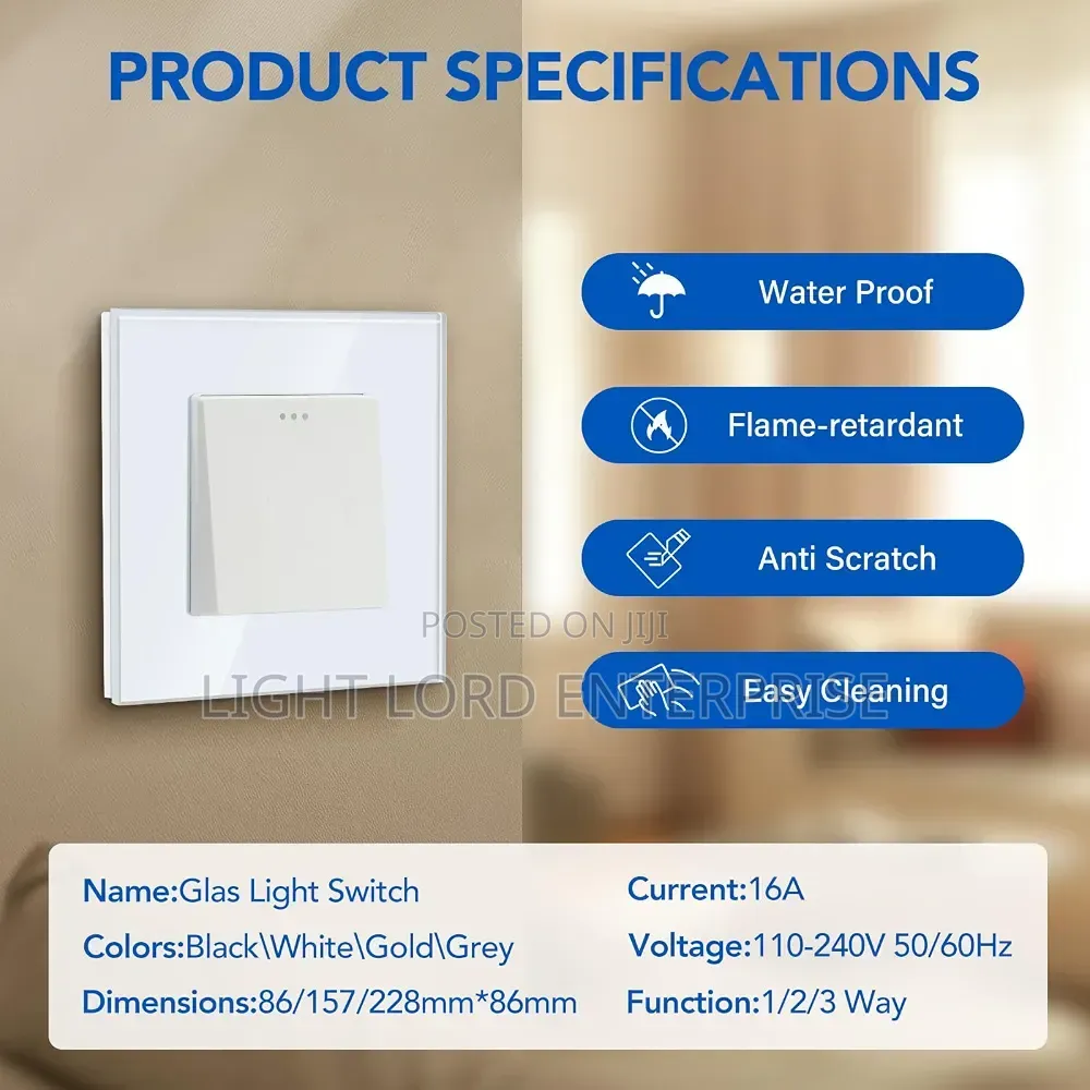 86/157/228mmX86mm Intermediate Switch