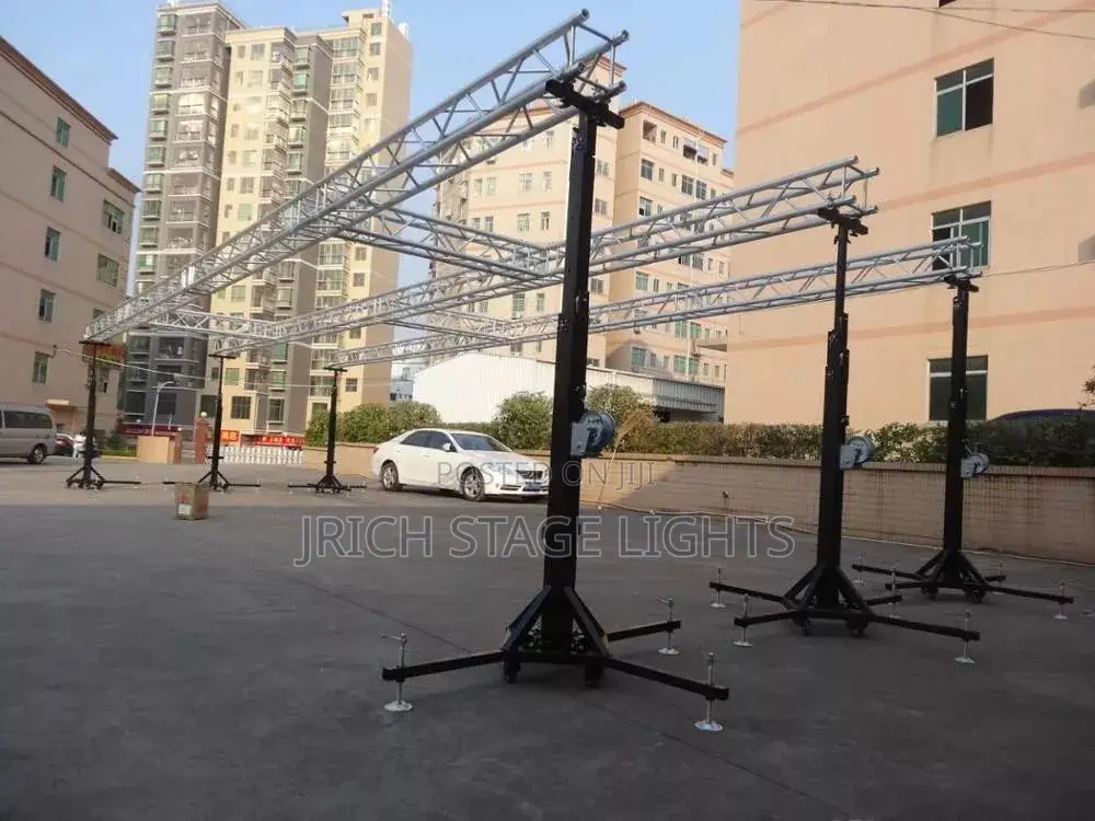 6m Heavy-Duty Crank-Up Lighting Stand 2600lb
