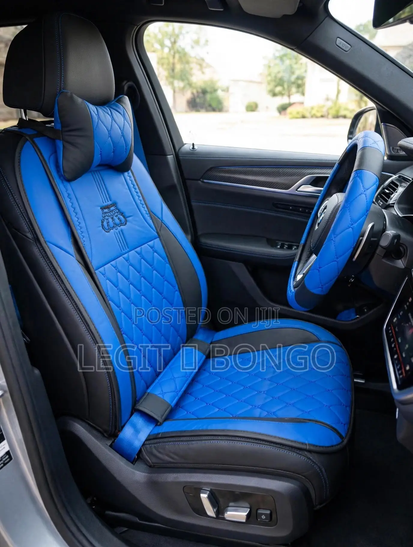 Royal Leather Seat Cover - Full Set