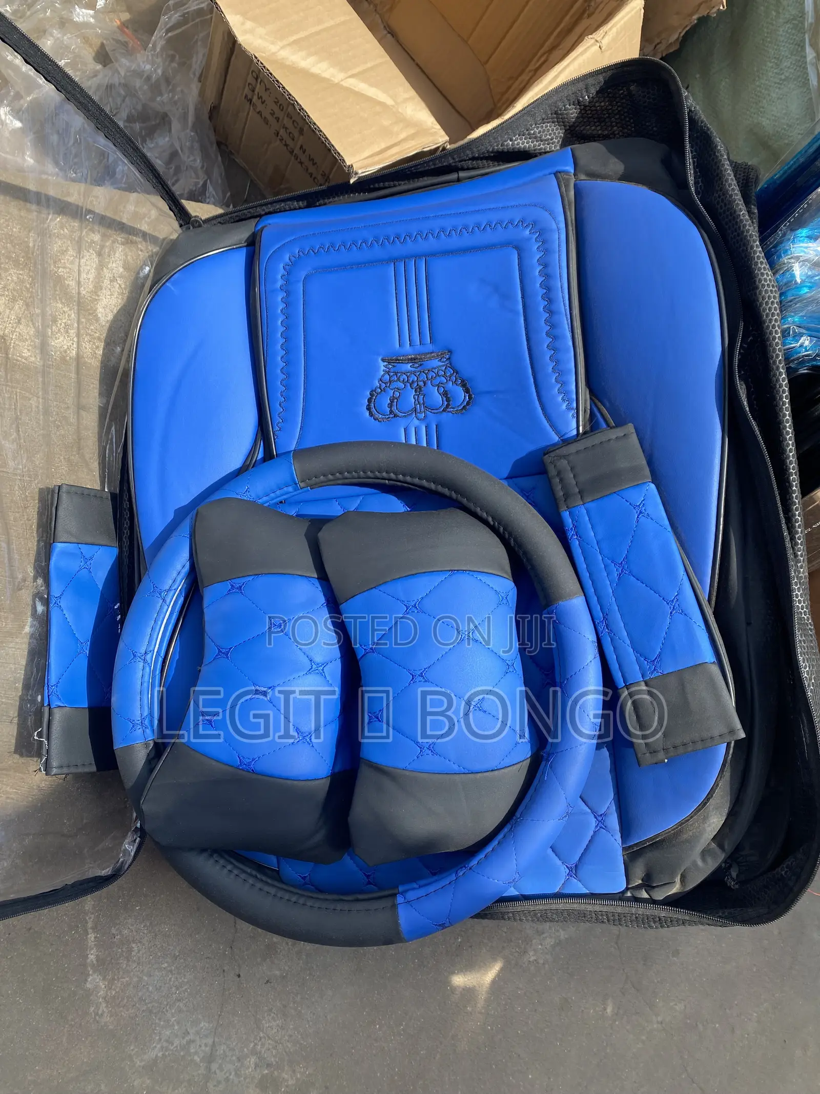 Royal Leather Seat Cover - Full Set