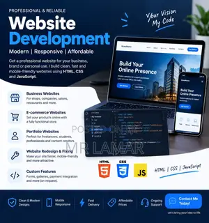 Professional Website Development | Business & E-Commerce Websites