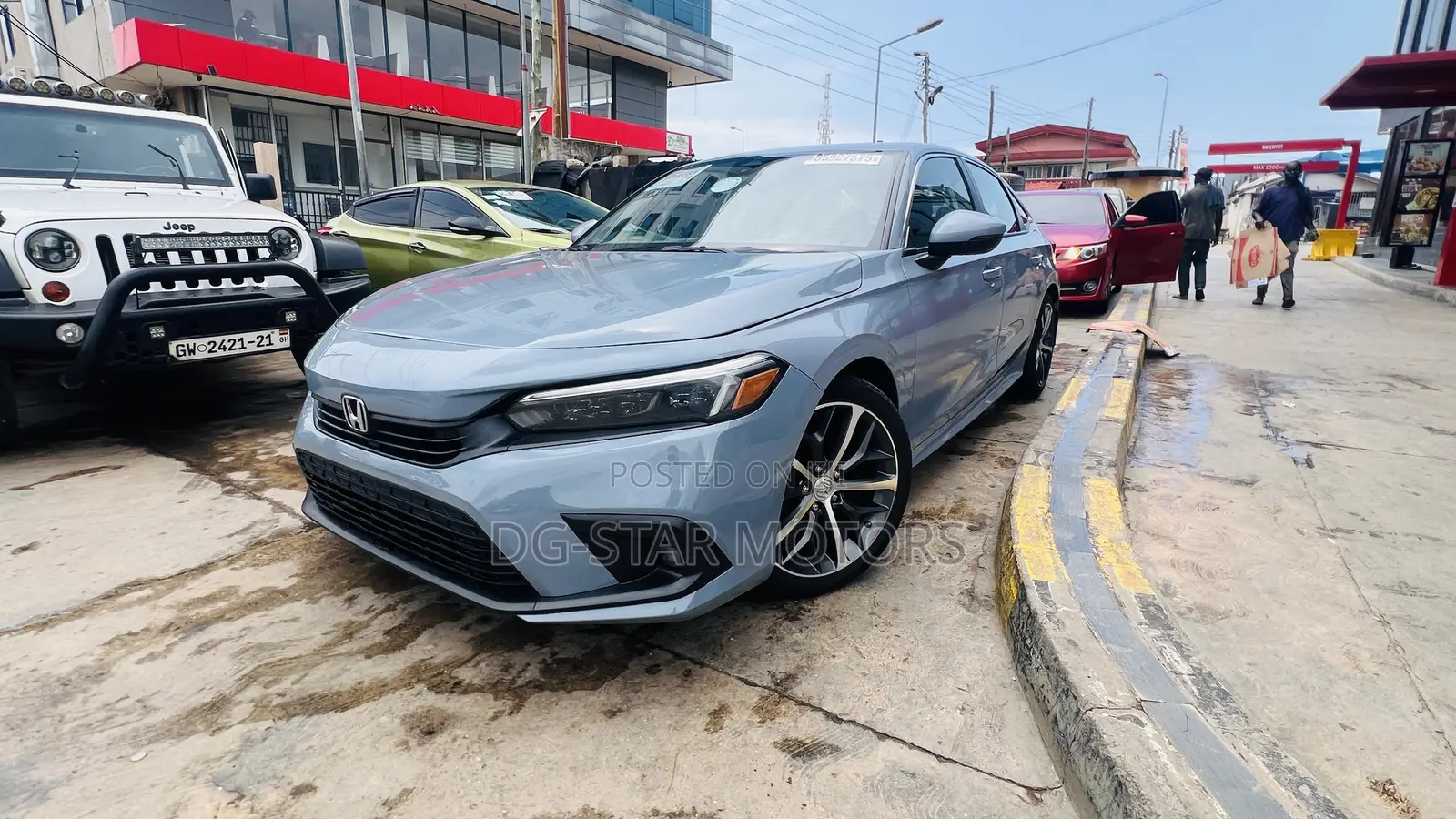 Honda Civic Touring CVT 2023 Gray