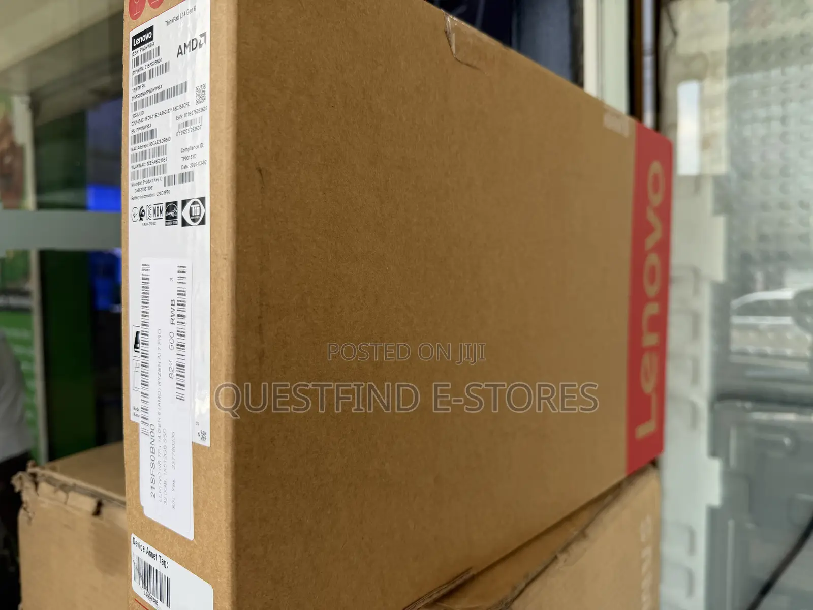 New Laptop Lenovo ThinkPad L14 32GB AMD Ryzen 7 SSD 512GB