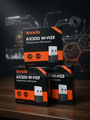 Tenda AX300 Wi-Fi 6 Wireless Nano USB Adapter (Model: W311MI)
