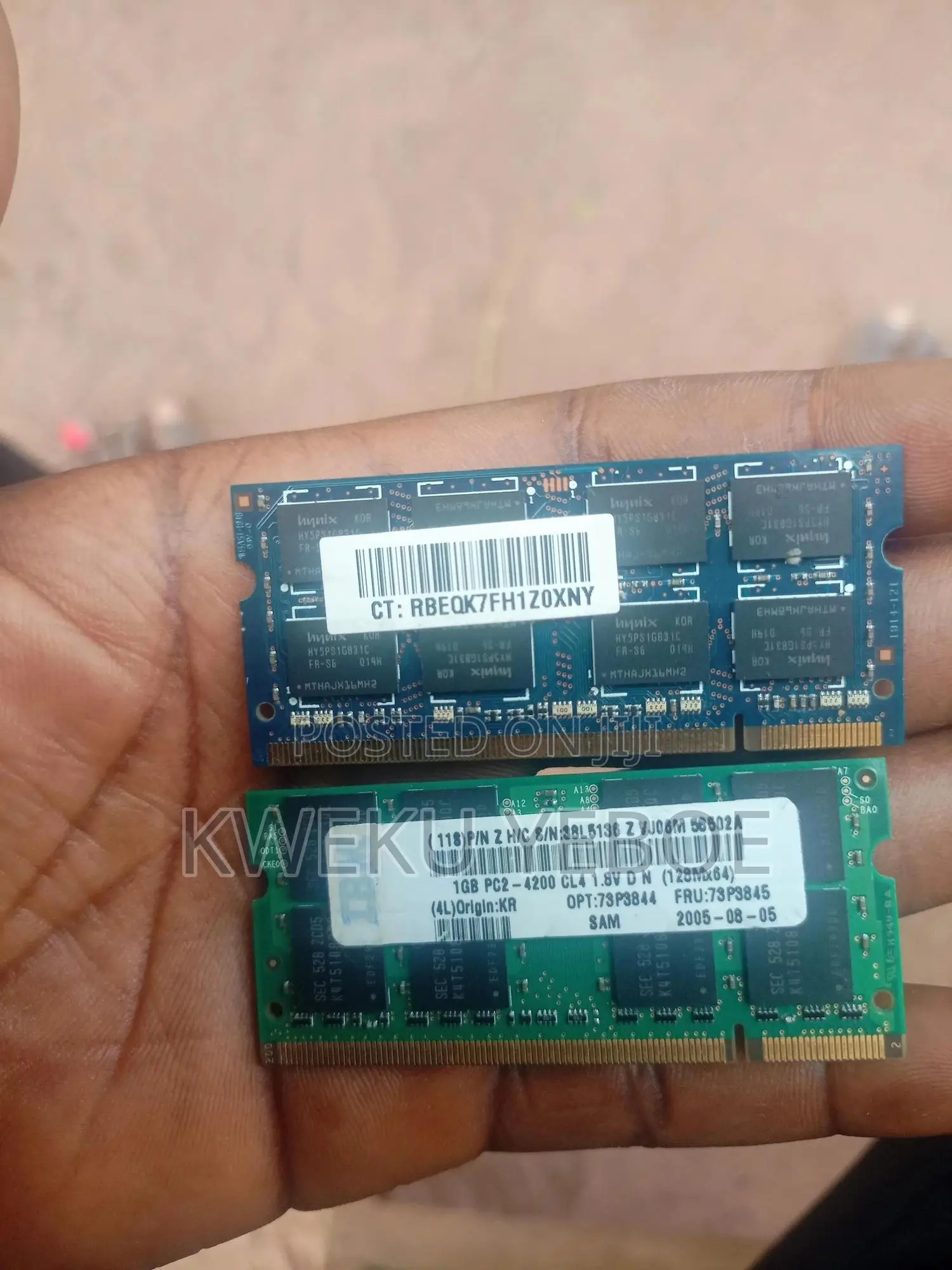 DDR2 Laptop Ram 3GB