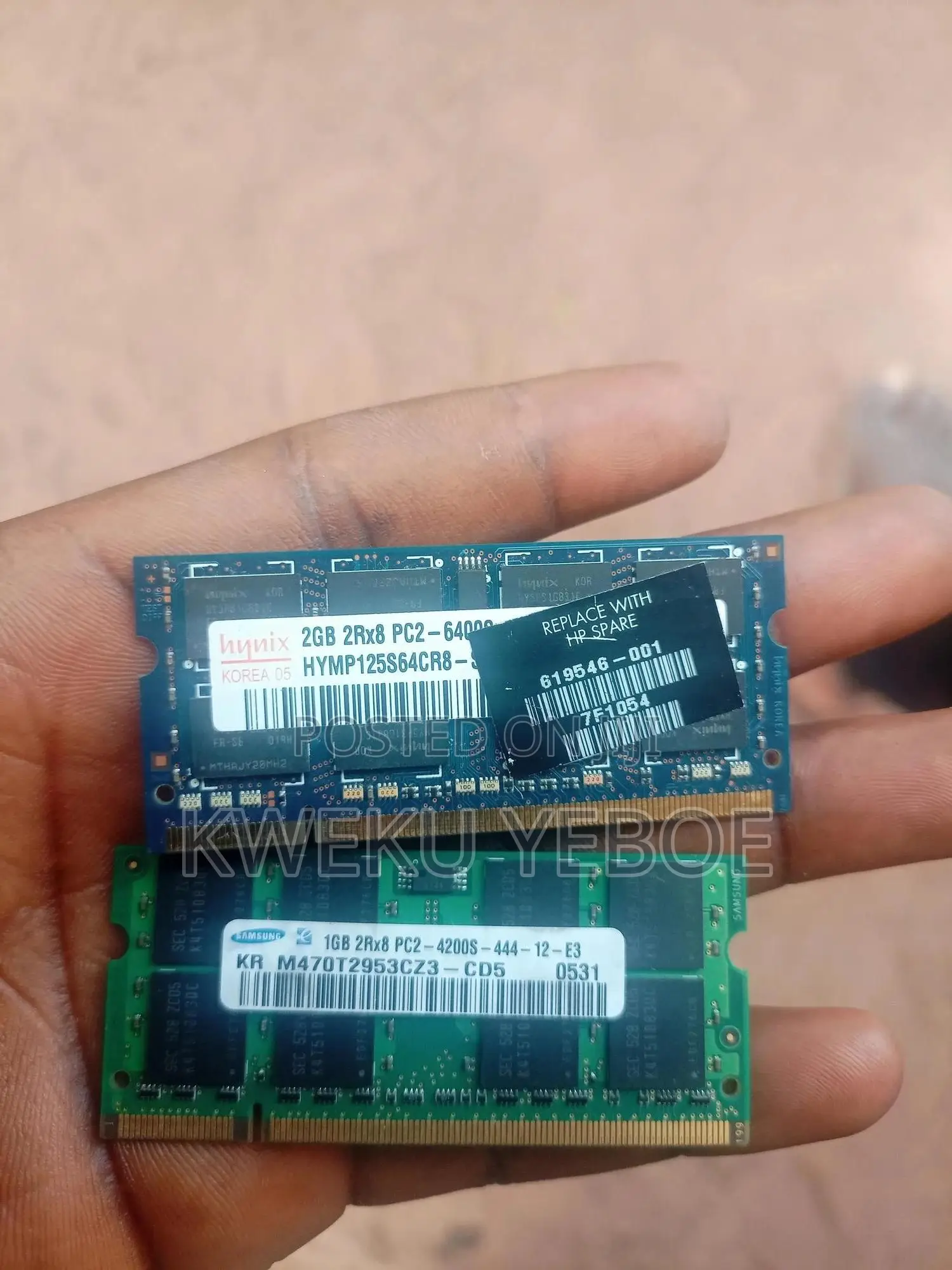 DDR2 Laptop Ram 3GB