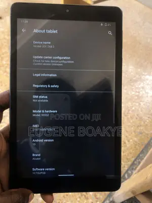 Alcatel 3T 10 32 GB Black