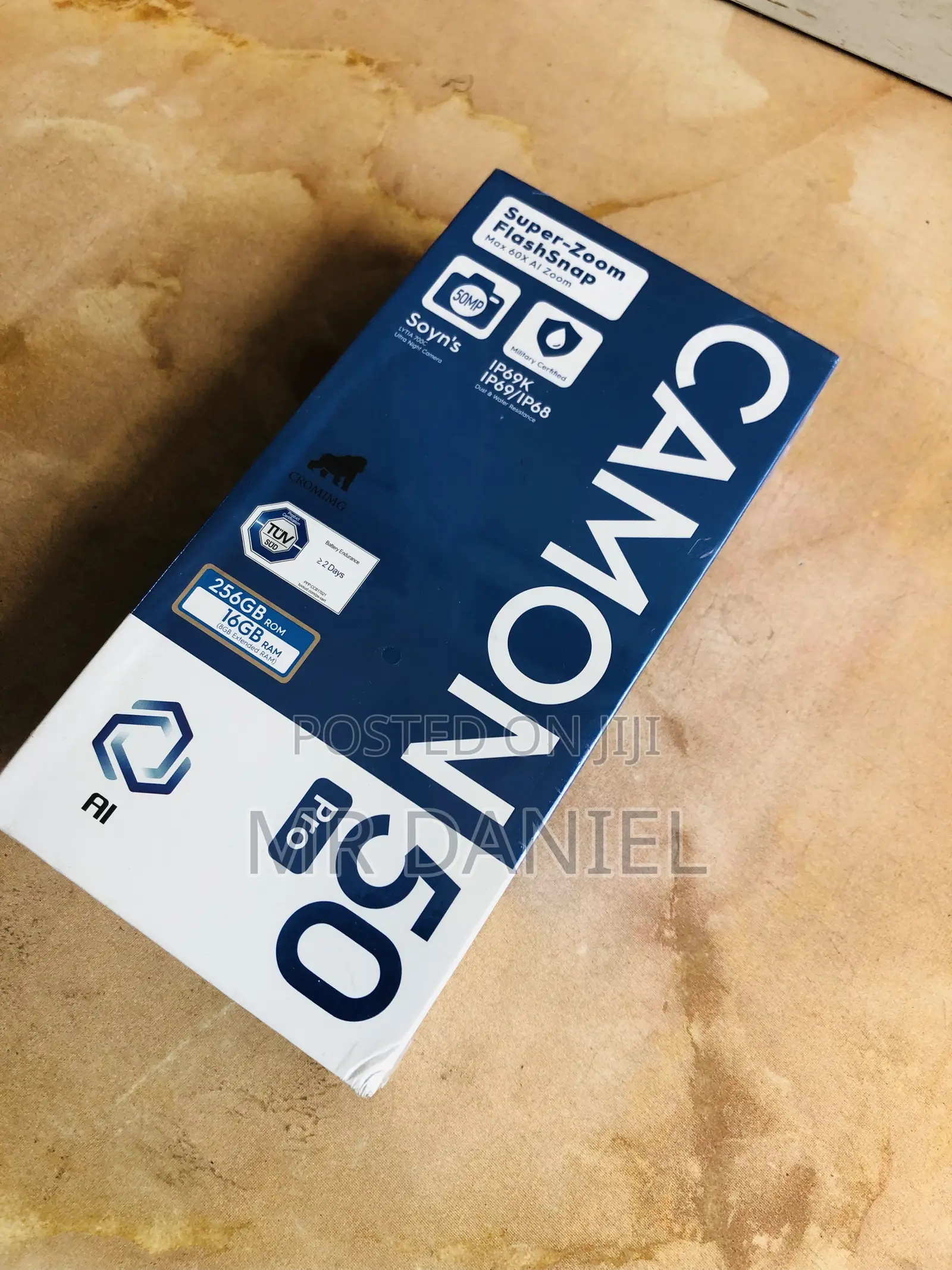 New Tecno Camon 50 Pro 256 GB Black