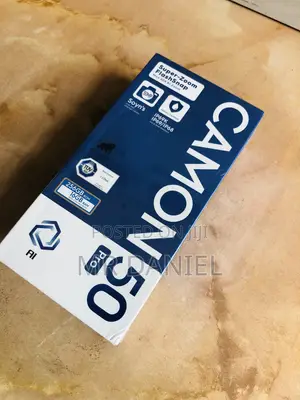 New Tecno Camon 50 Pro 256 GB Black