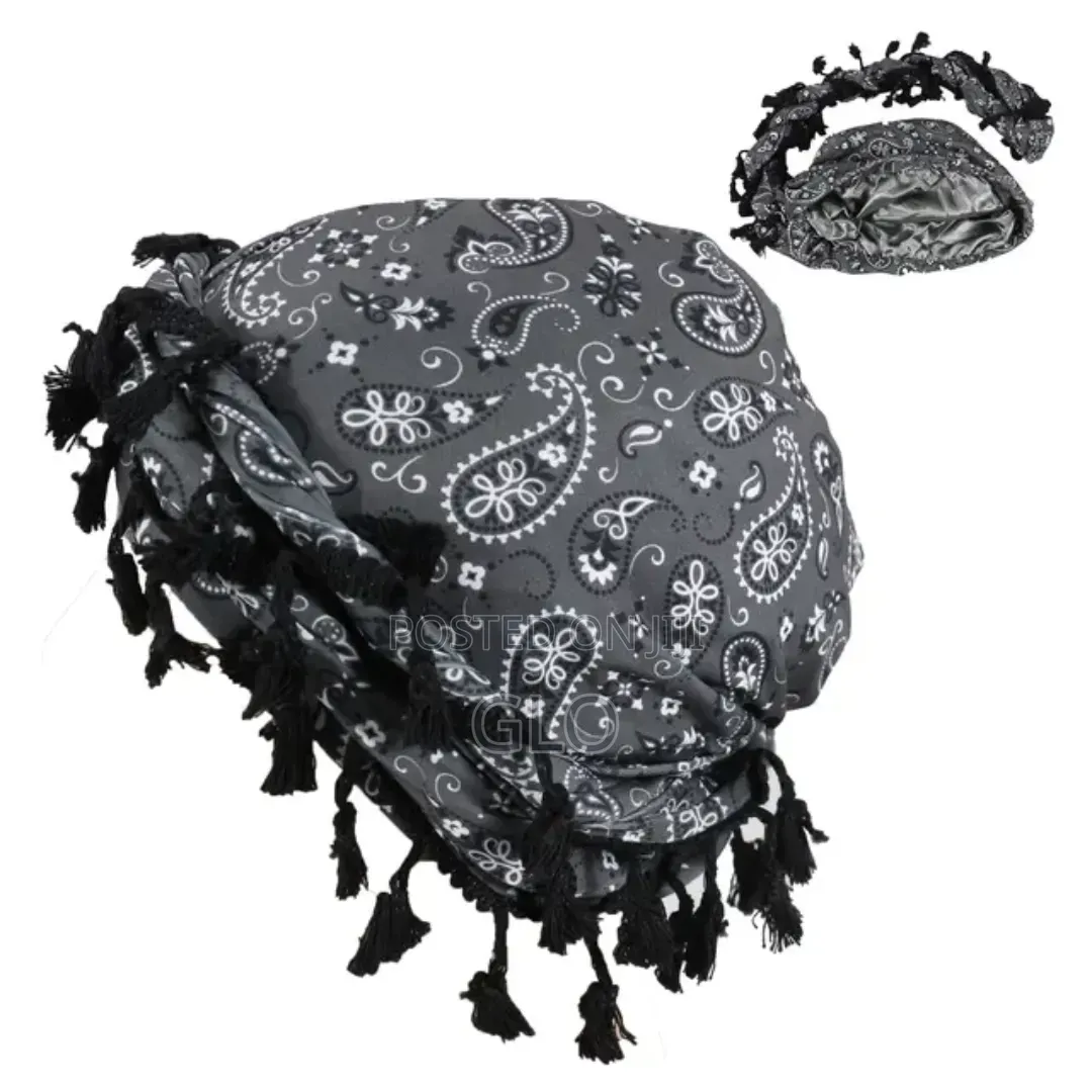 Premium Men's Adjustable Turban Durag – Multiple Colours