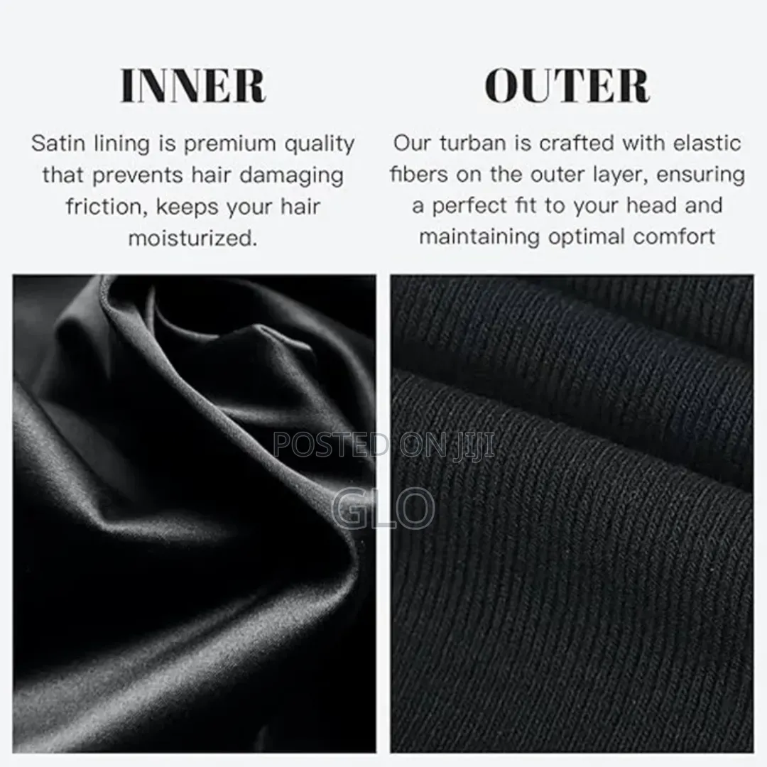 Premium Men's Adjustable Turban Durag – Multiple Colours