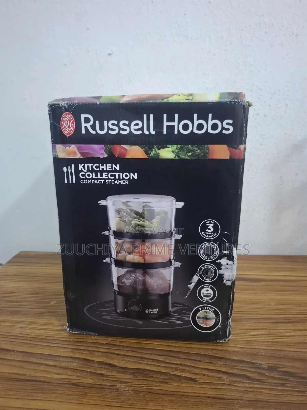 Russell Hobbs 3 Tie Food Steamer From Uk 