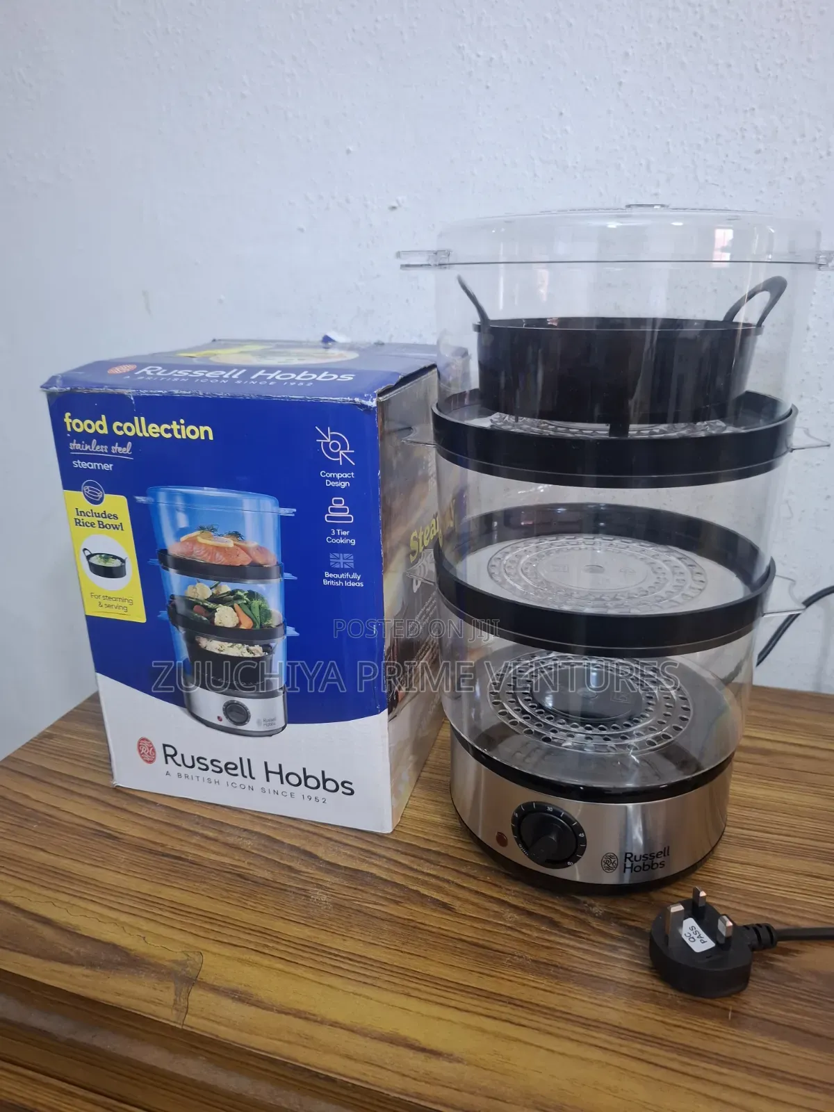 Russell Hobbs 3 Tie Food Steamer From Uk 