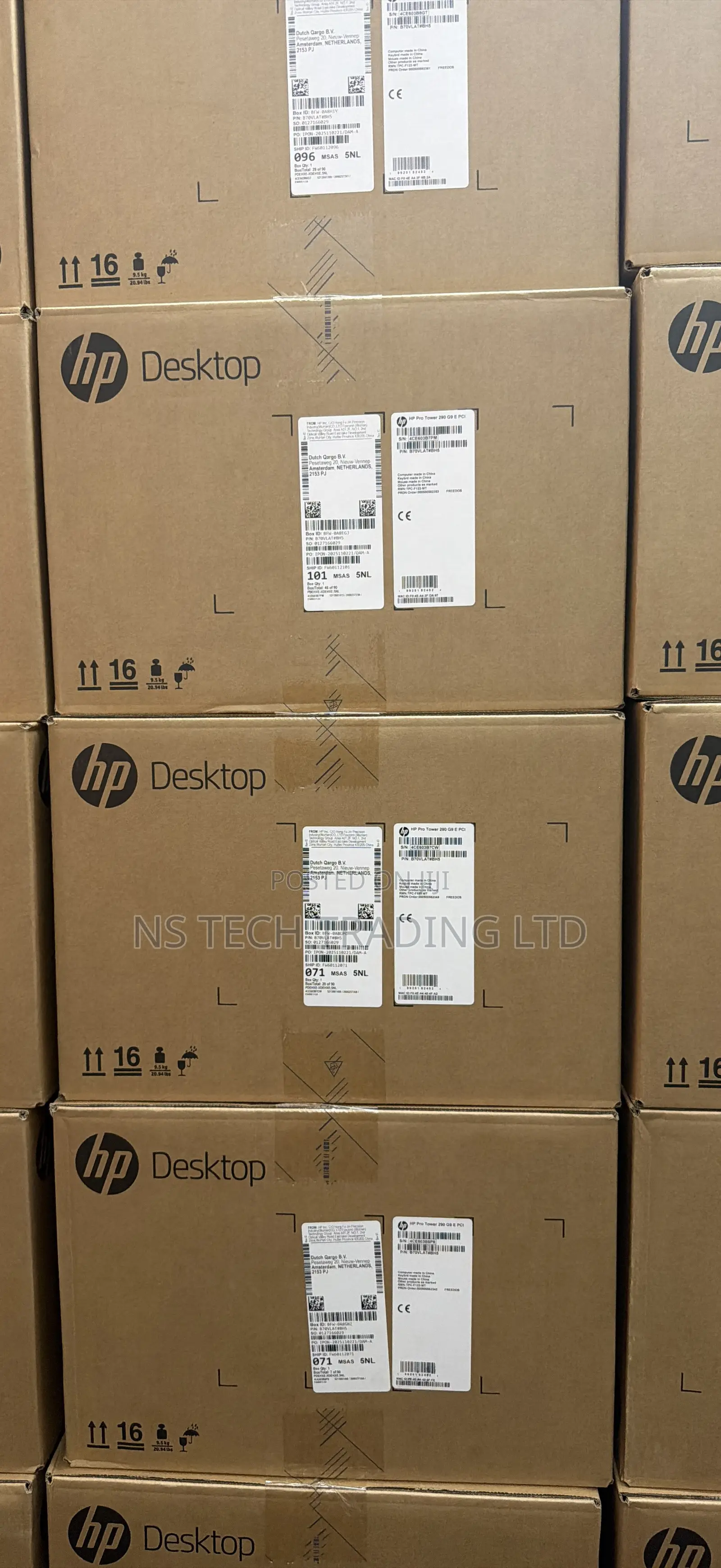 New Desktop Computer HP 290 G9 8GB Intel Core i5 SSD 512GB