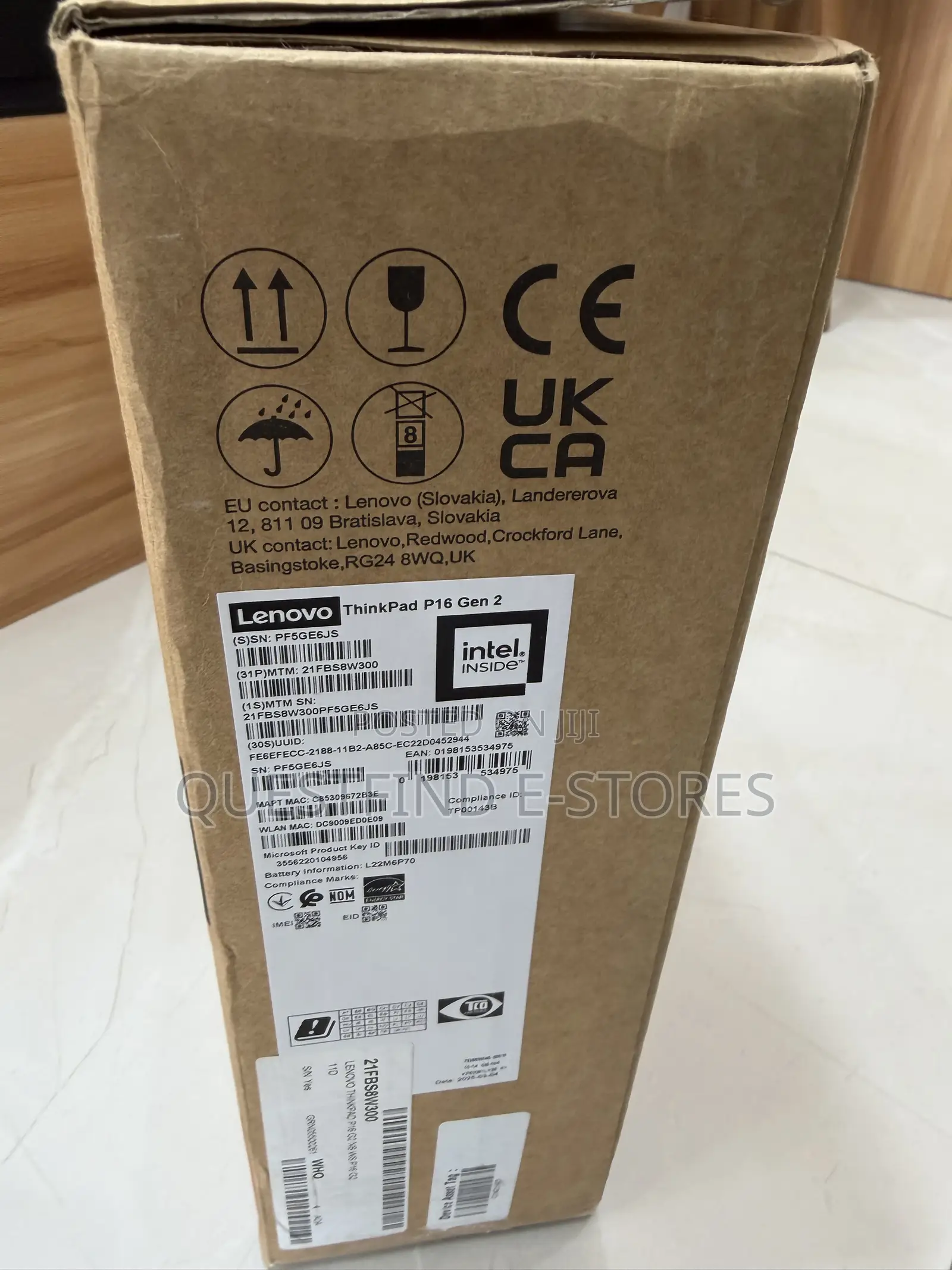New Laptop Lenovo 32GB Intel Core i7 SSD 512GB