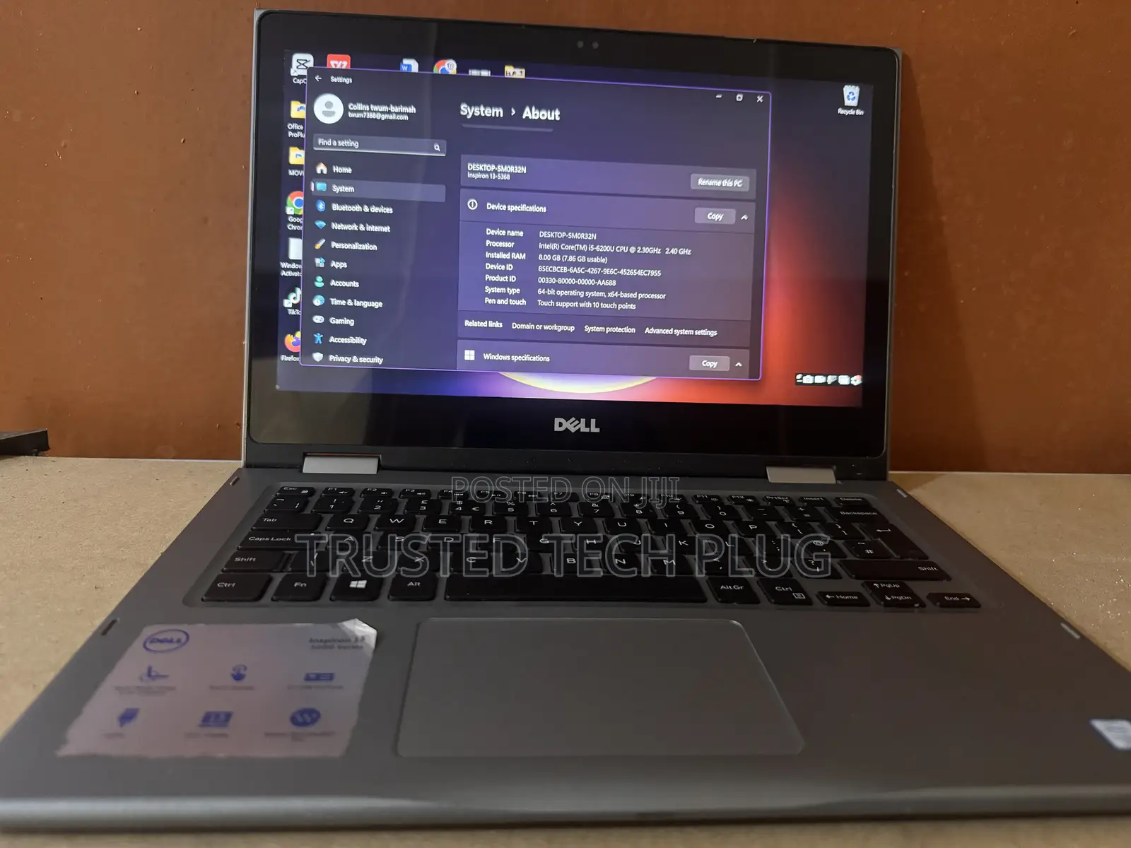 Laptop Dell Inspiron 13 5000 8GB Intel Core i5 HDD 256GB