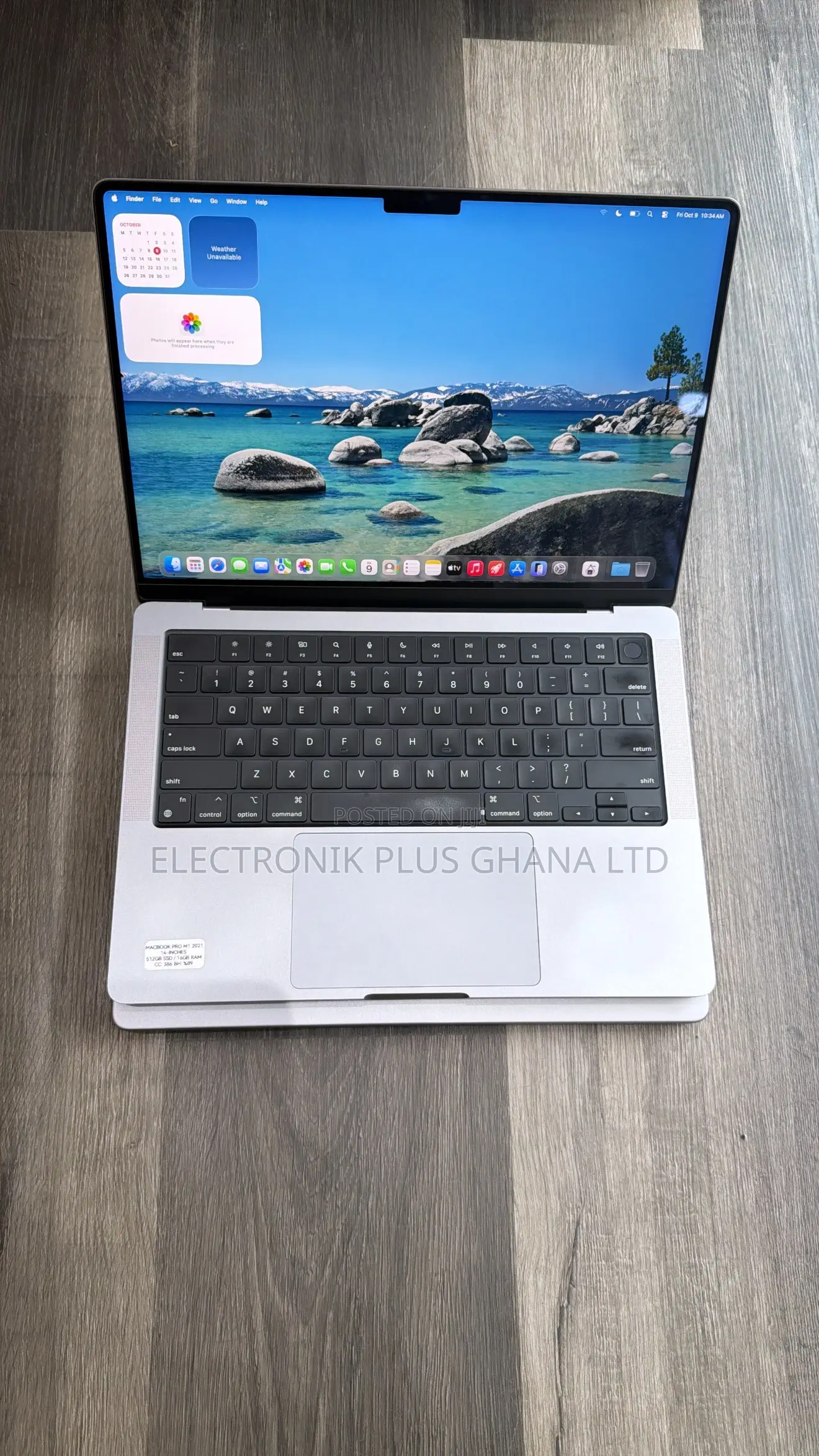 Laptop Apple MacBook Pro 2021 M1 16GB Apple M1 Pro SSD 512GB