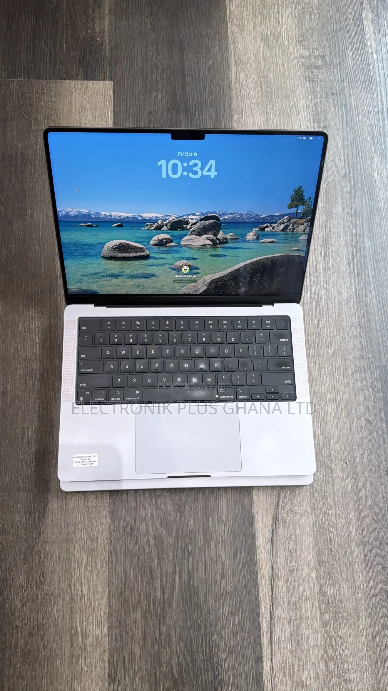 Laptop Apple MacBook Pro 2021 M1 16GB Apple M1 Pro SSD 512GB